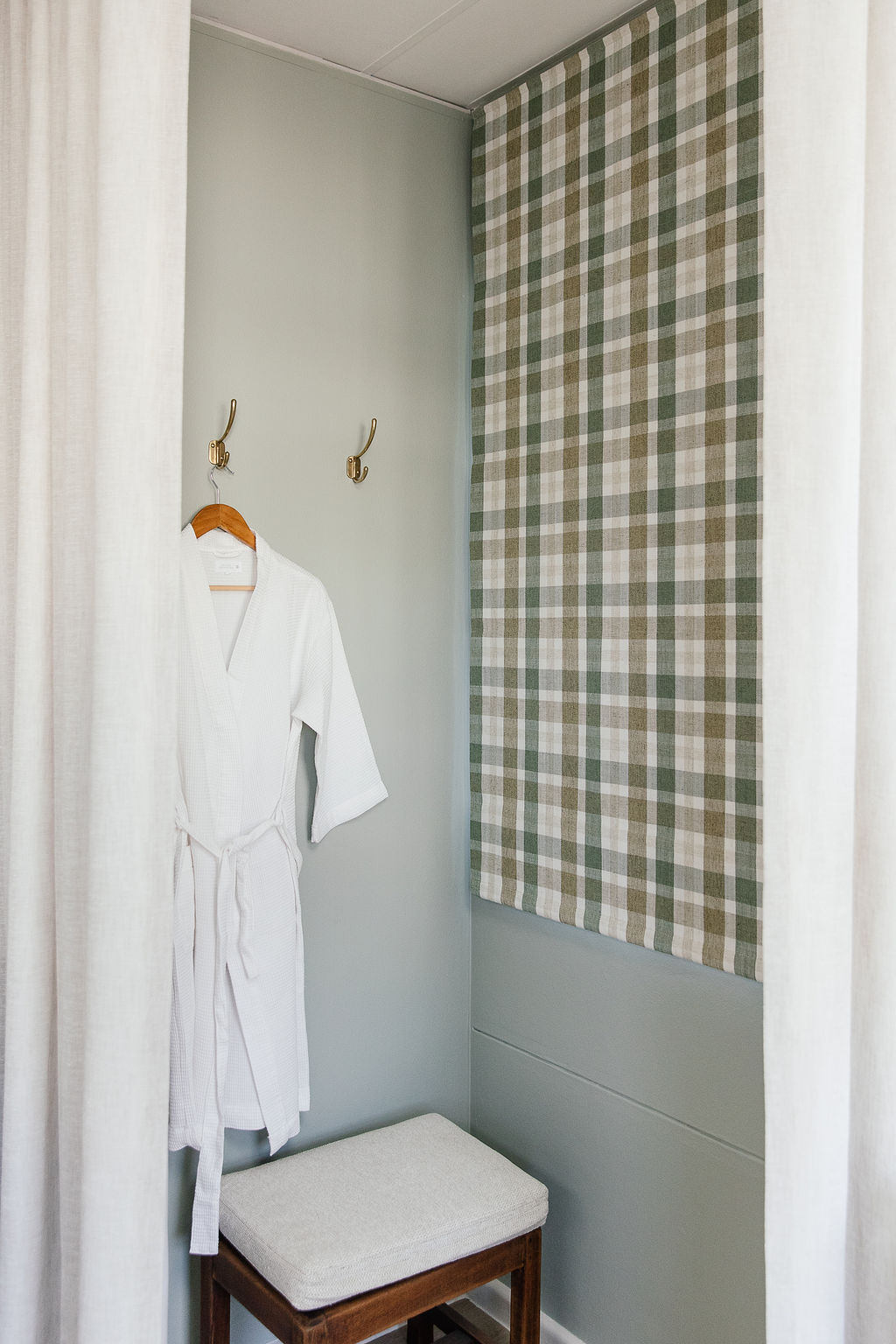 Private changing area at Elah Health